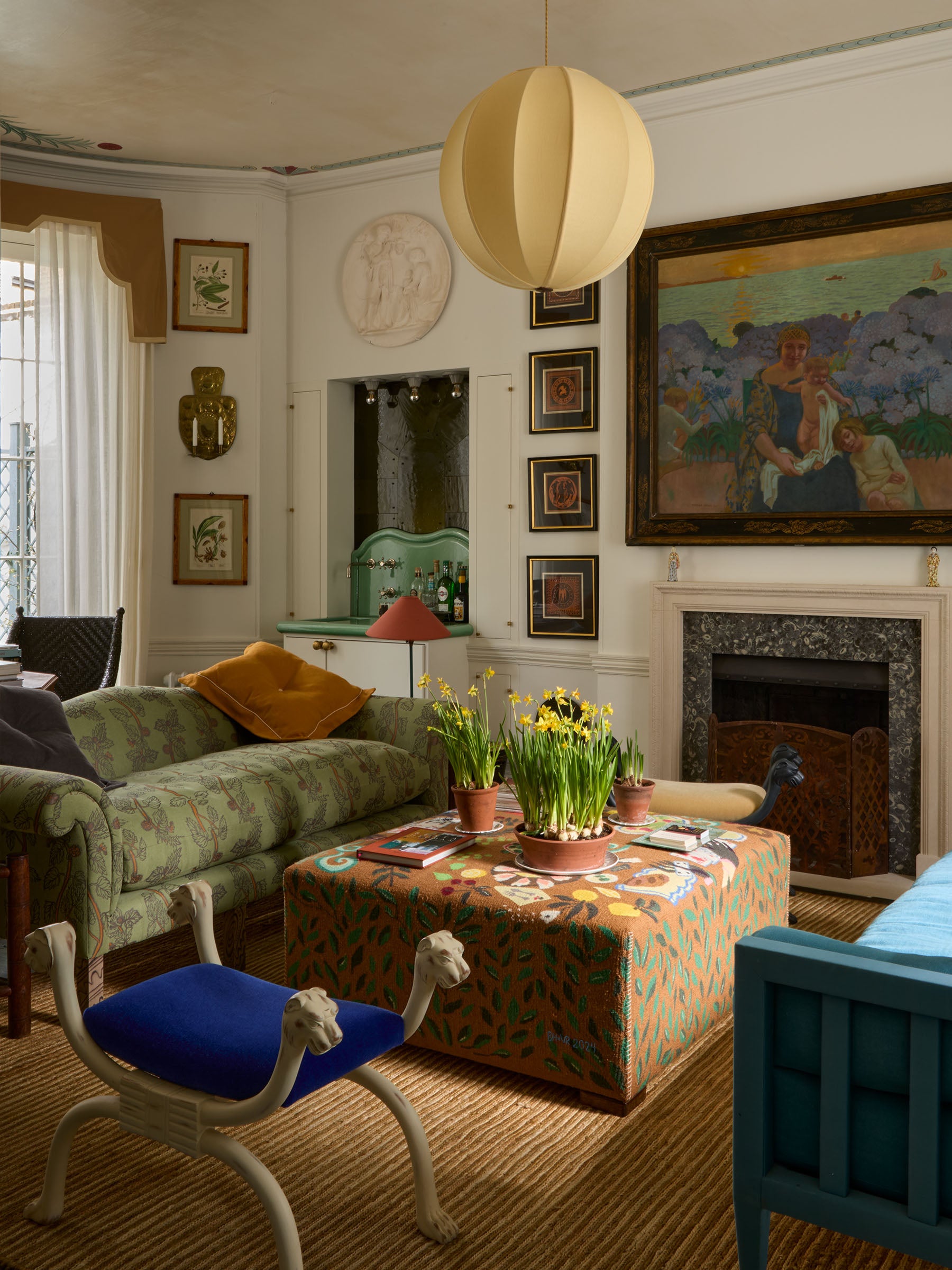 Moveable Feast Ottoman