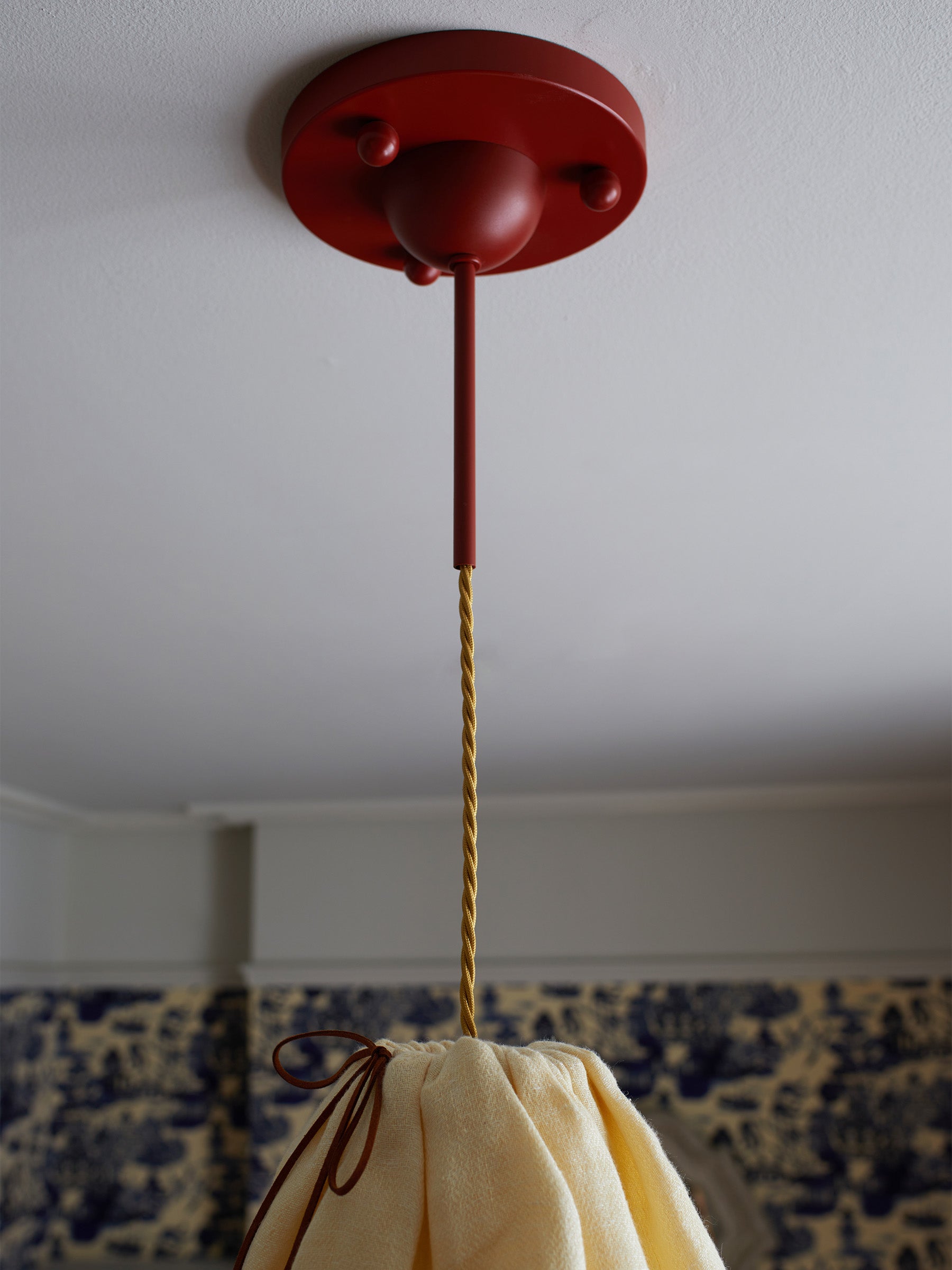 Paper Bag Bell Pendant