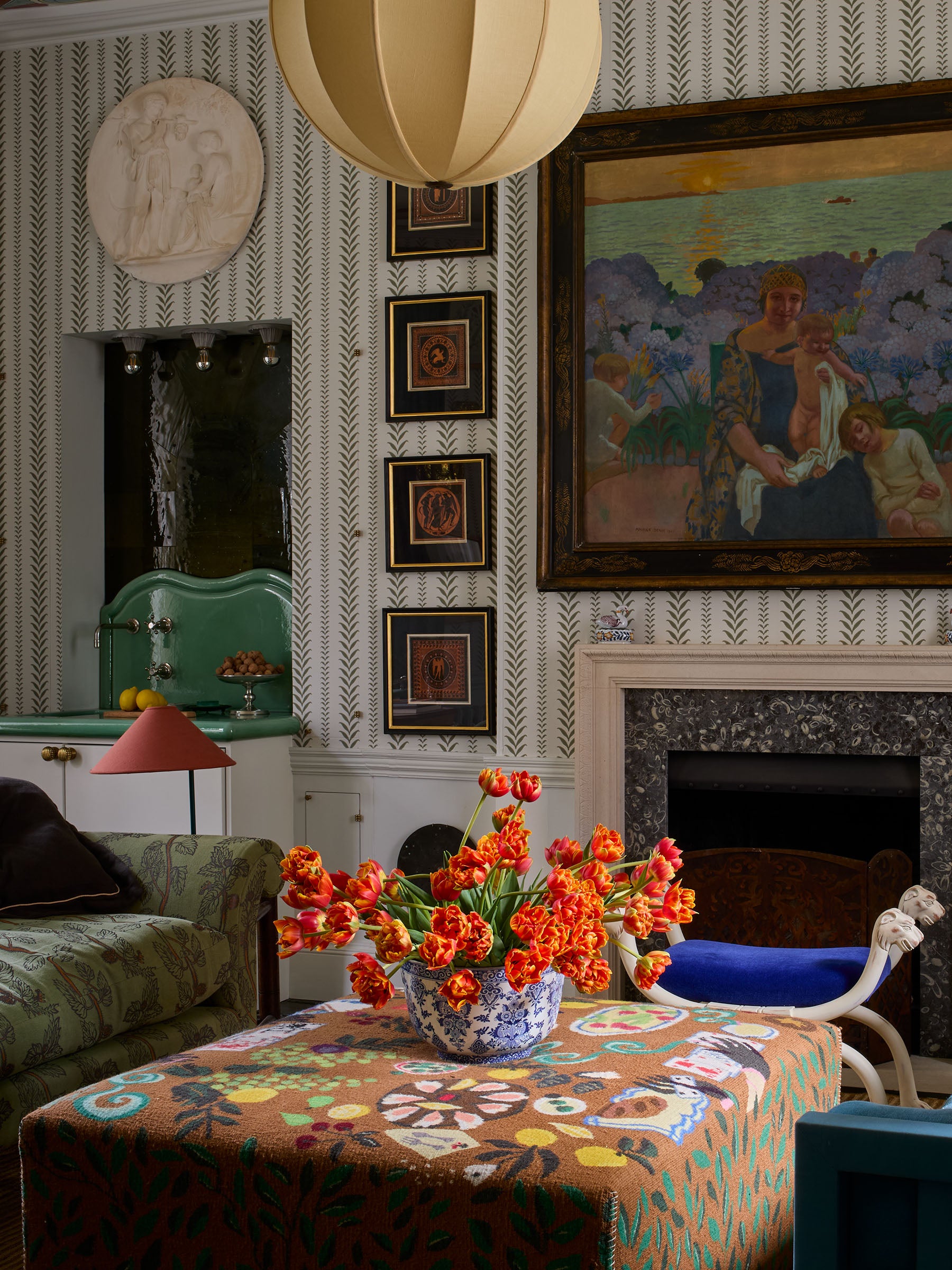 Moveable Feast Ottoman