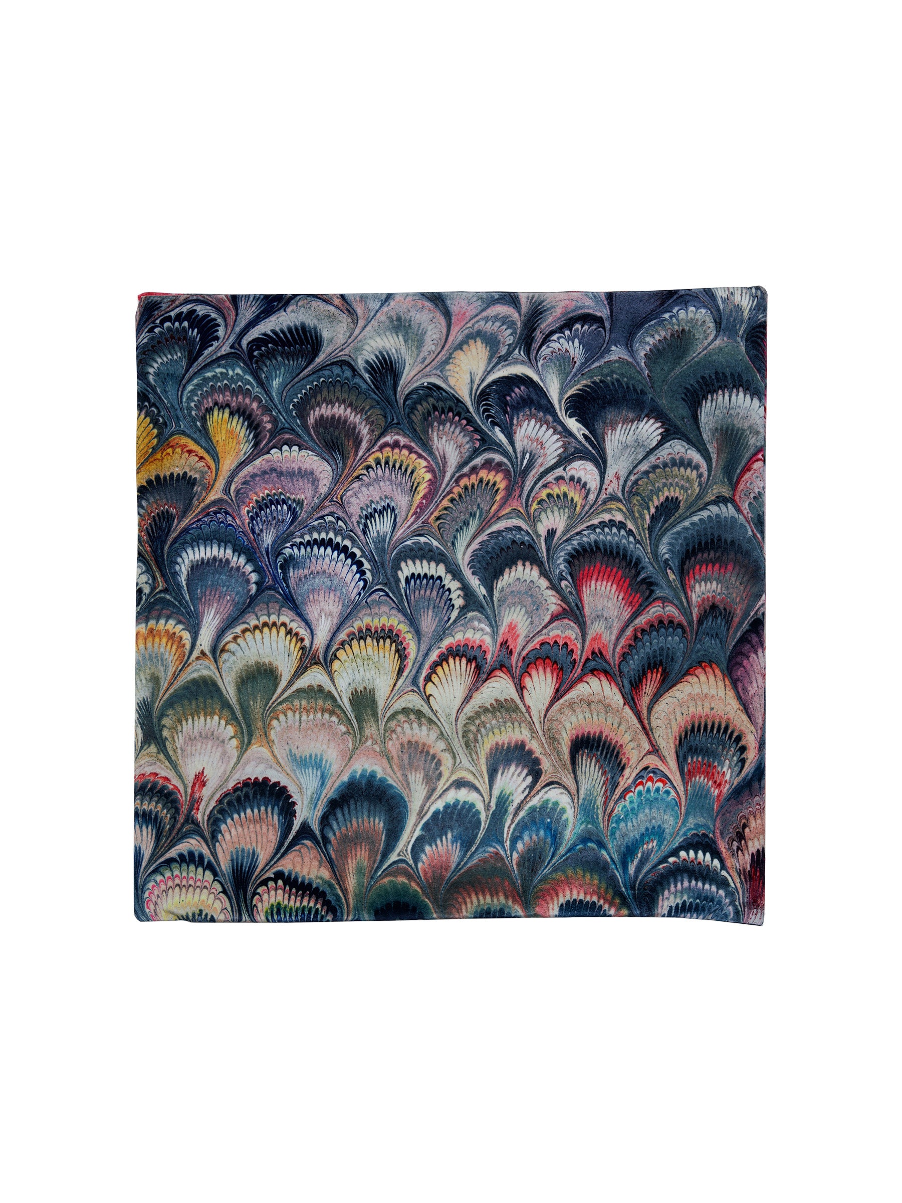 Two-by-Two Cushion Cover Marbleized