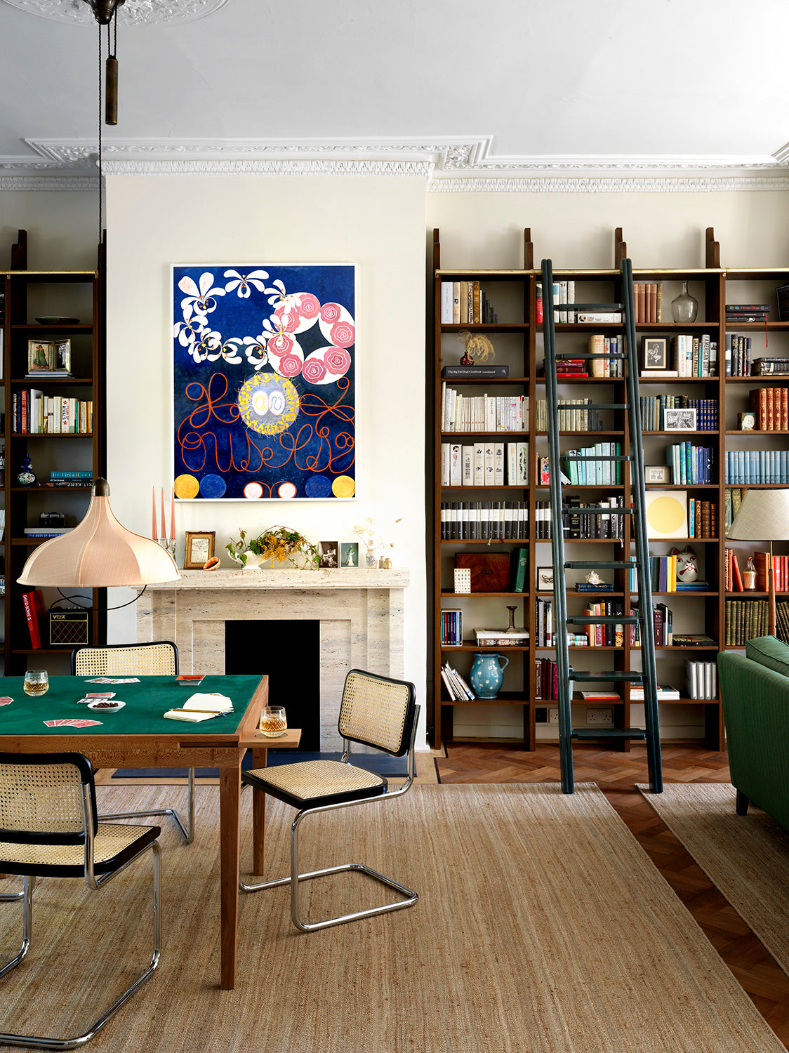 Brass Snowdrop Rise and Fall Light