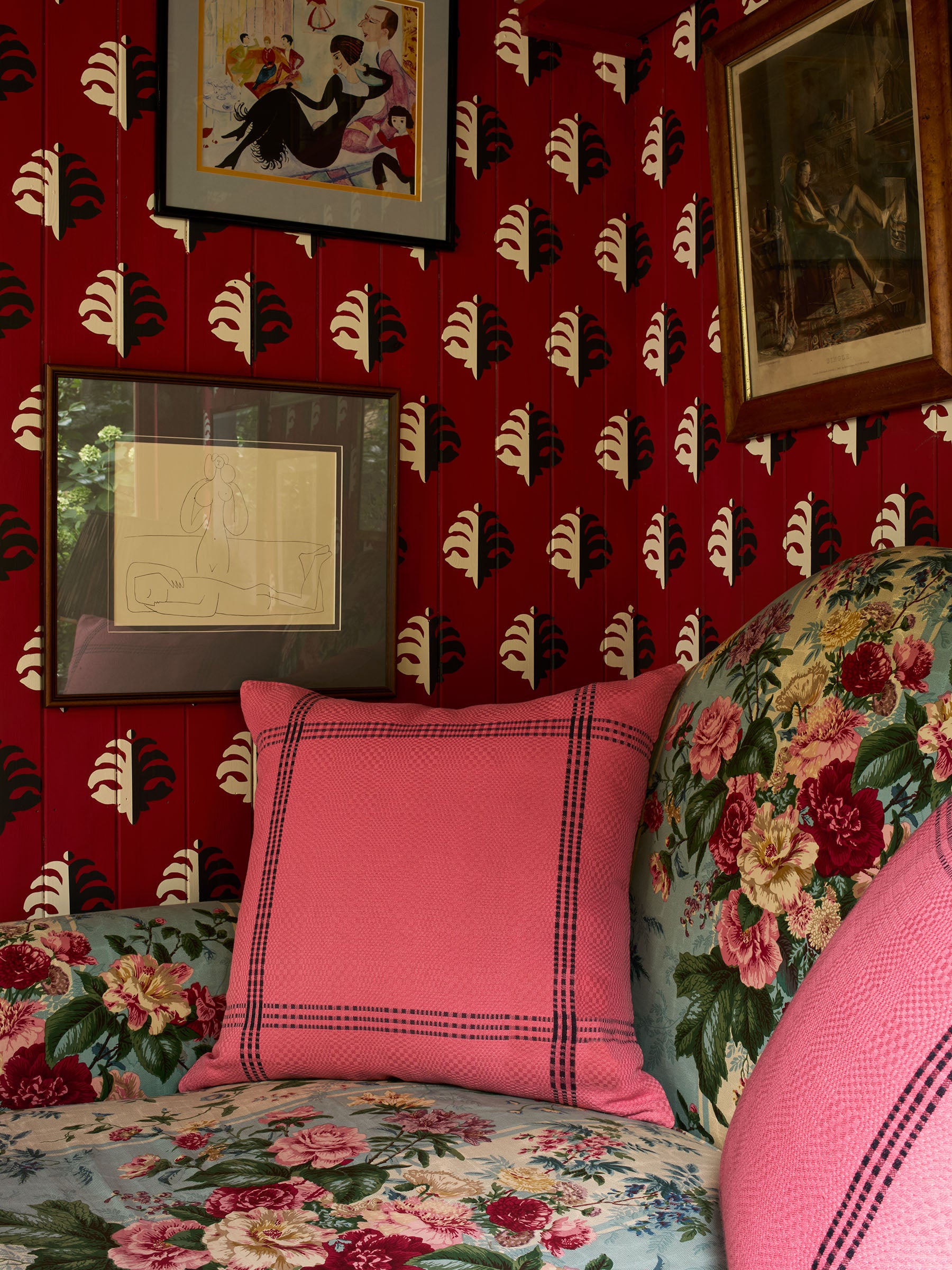 Two-by-Two Cushion Cover Hallon