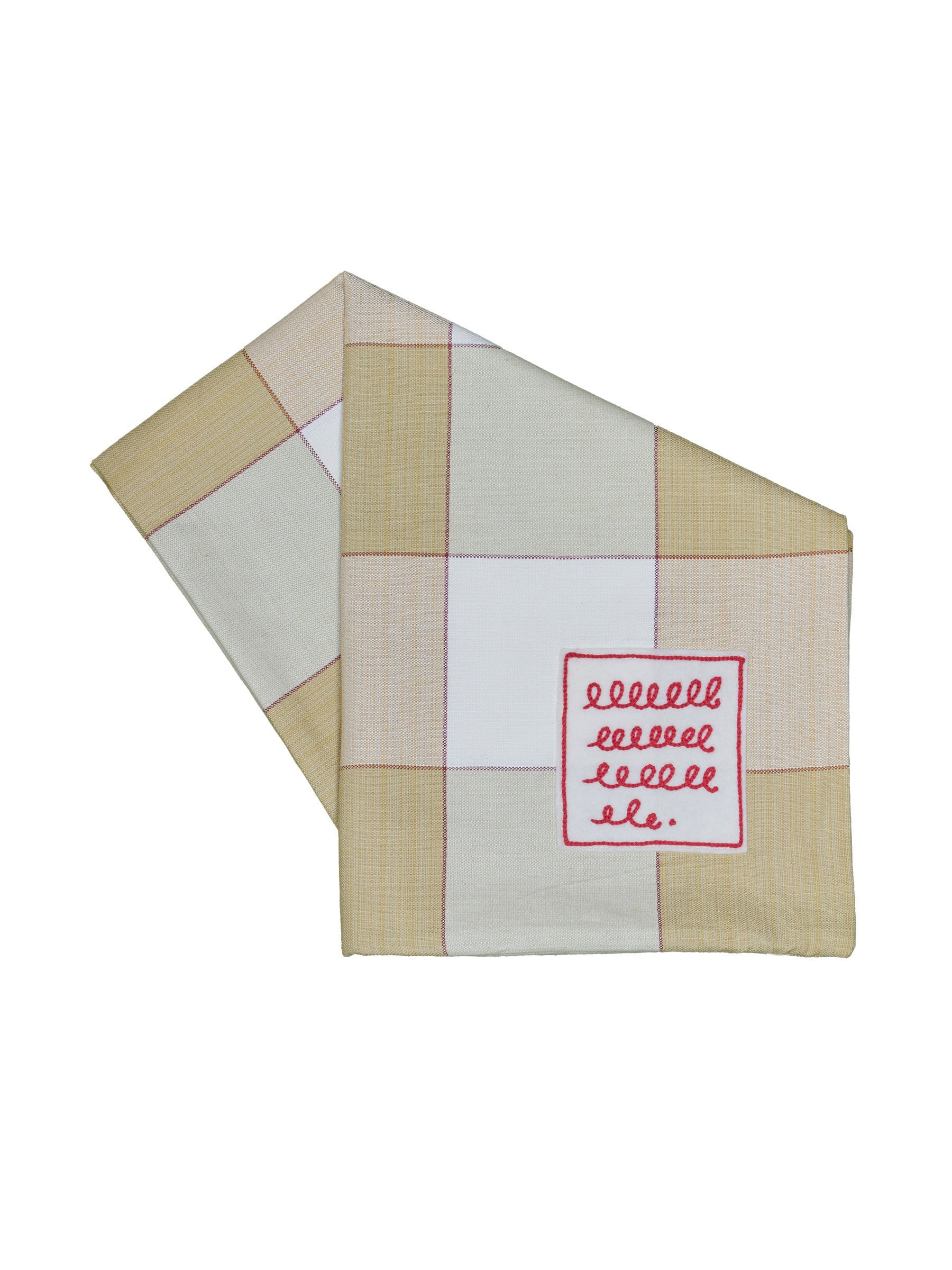 Two-by-Two Cushion Cover Hay