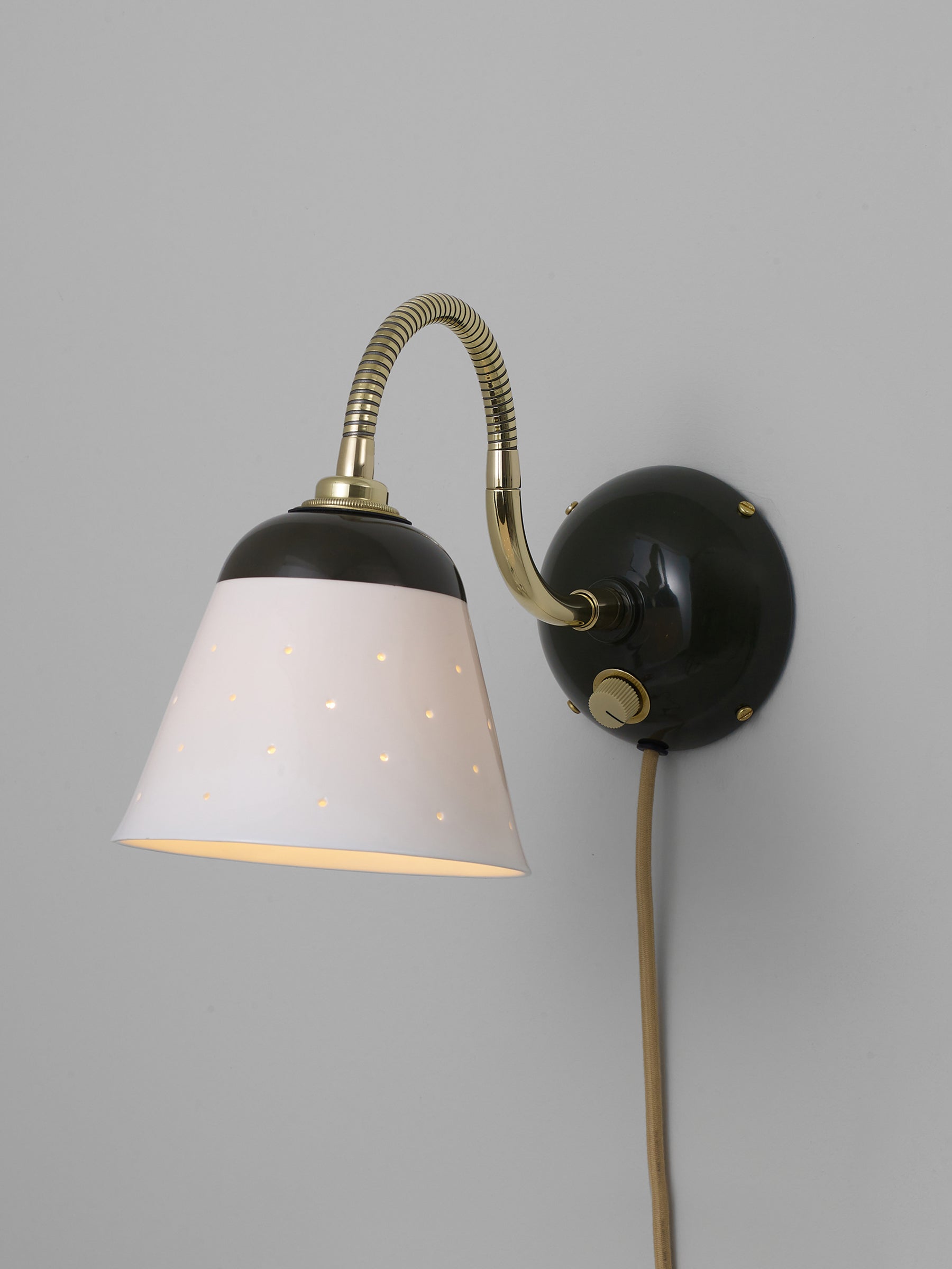 Alma Wall Light Seaweed (Cable & Plug)